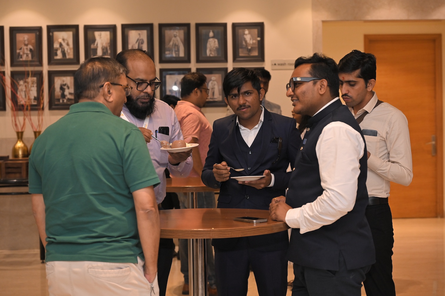 Business networking: Small-group operator conversations